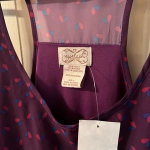 Cute summer dress nwt Eyelash from Kohls size L